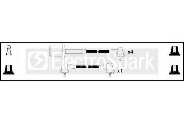 Комплект проводов зажигания STANDARD OEK324