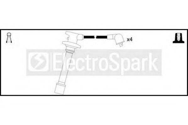 Комплект проводов зажигания STANDARD OEK334