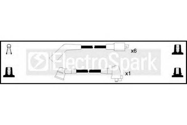 Комплект проводов зажигания STANDARD OEK543