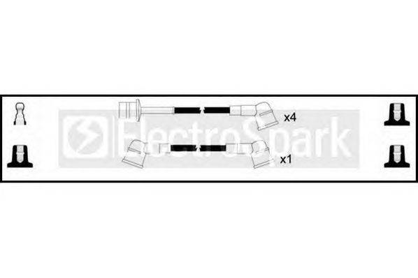 Комплект проводов зажигания STANDARD OEK573