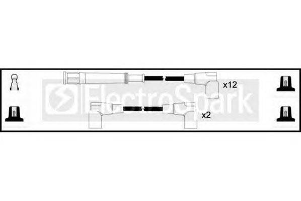 Комплект проводов зажигания STANDARD OEK420