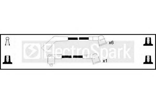 Комплект проводов зажигания STANDARD OEK602