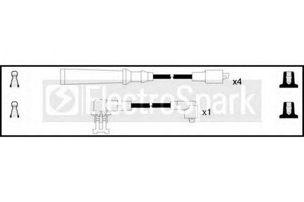 Комплект проводов зажигания STANDARD OEK212