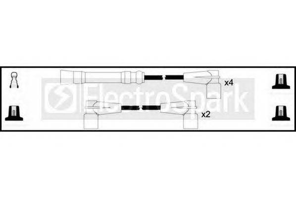 Комплект проводов зажигания STANDARD OEK1073