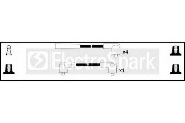 Комплект проводов зажигания STANDARD OEK144