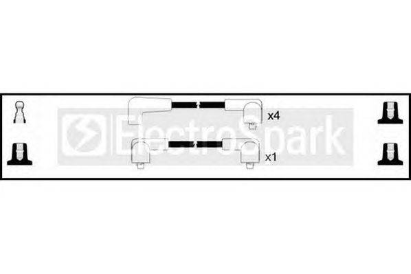 Комплект проводов зажигания STANDARD OEK216