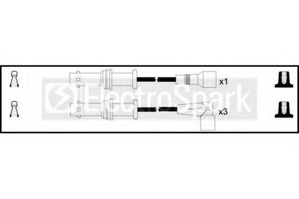 Комплект проводов зажигания STANDARD OEK319