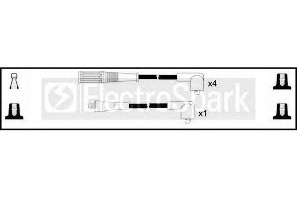 Комплект проводов зажигания STANDARD OEK194