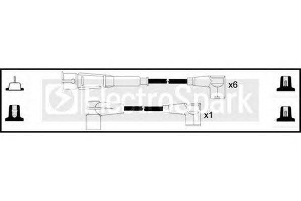 Комплект проводов зажигания STANDARD OEK170