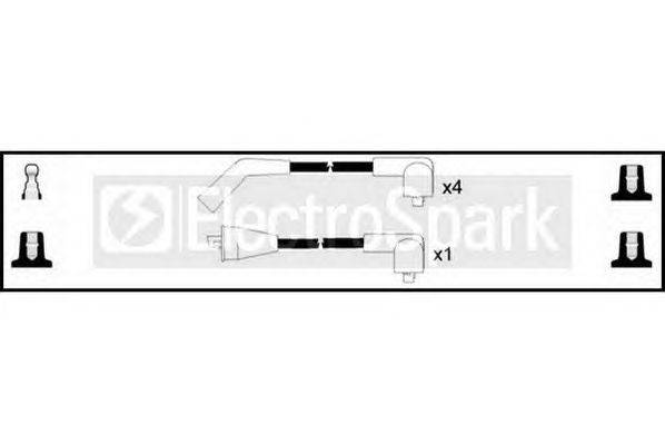 Комплект проводов зажигания STANDARD OEK960