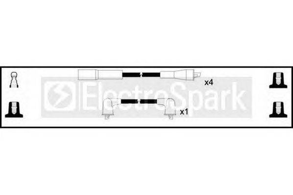 Комплект проводов зажигания STANDARD OEK302