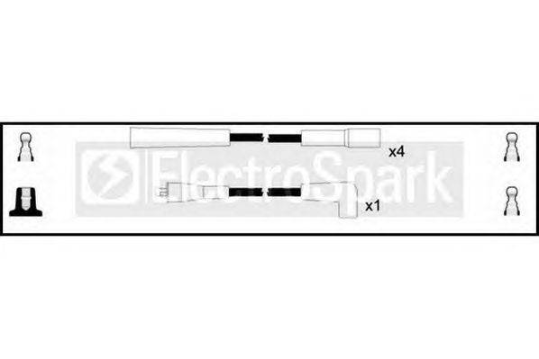 Комплект проводов зажигания STANDARD OEK267