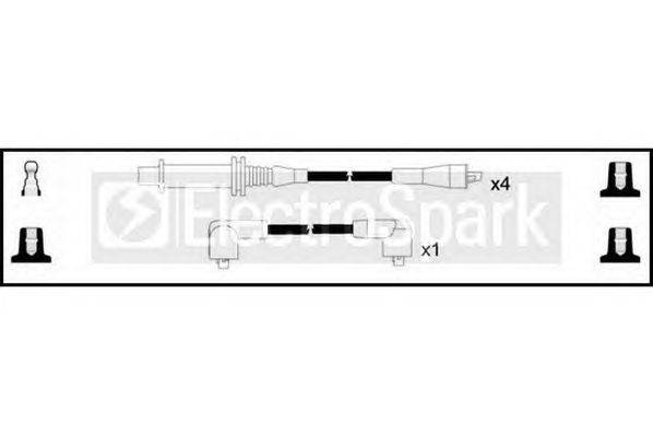 Комплект проводов зажигания STANDARD OEK943