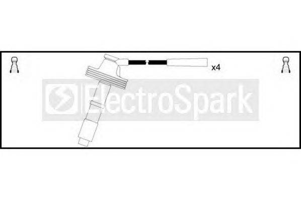 Комплект проводов зажигания STANDARD OEK760