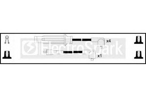 Комплект проводов зажигания STANDARD OEK247