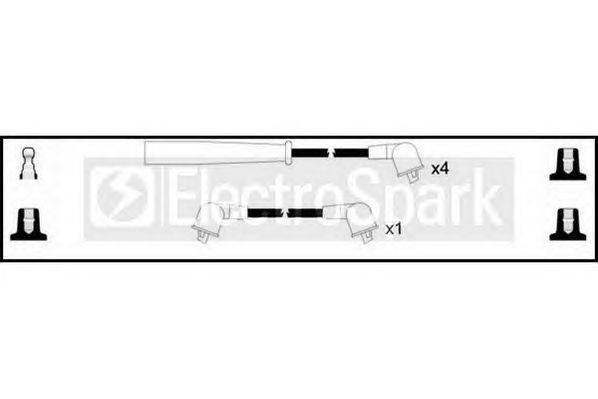 Комплект проводов зажигания STANDARD OEK984