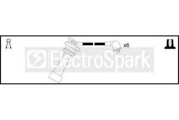 Комплект проводов зажигания STANDARD OEK369