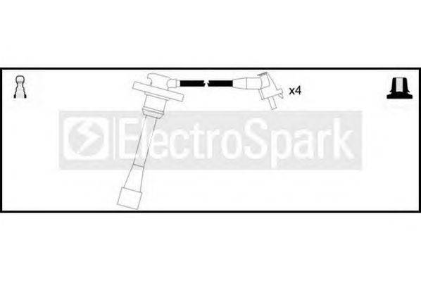 Комплект проводов зажигания STANDARD OEK322