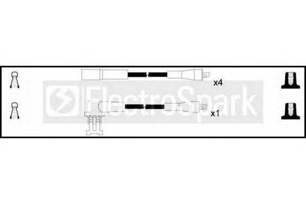 Комплект проводов зажигания STANDARD OEK457