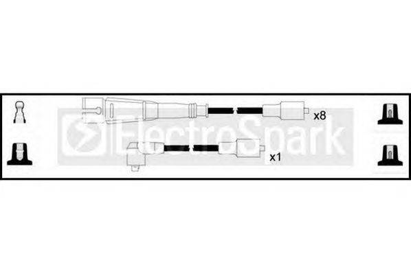 Комплект проводов зажигания STANDARD OEK1003
