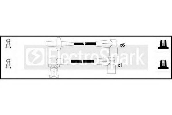 Комплект проводов зажигания STANDARD OEK442