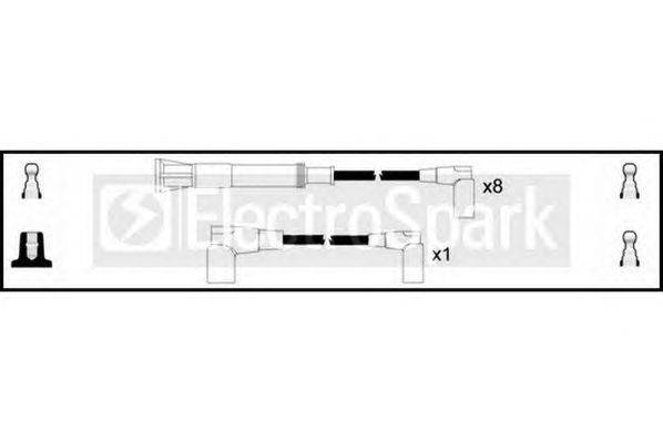 Комплект проводов зажигания STANDARD OEK1006