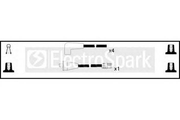 Комплект проводов зажигания STANDARD OEK521