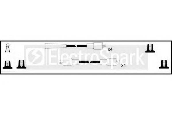 Комплект проводов зажигания STANDARD OEK073