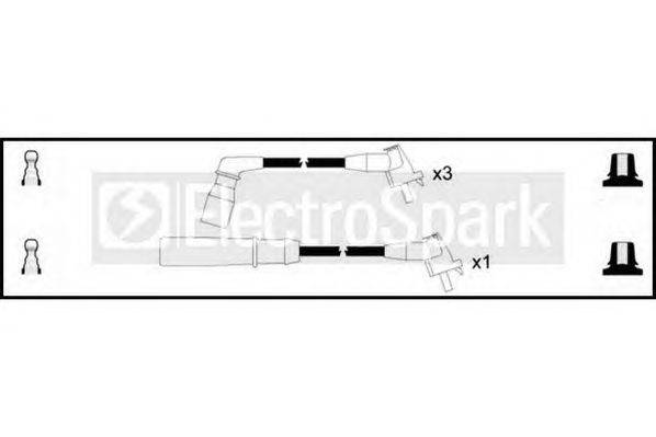 Комплект проводов зажигания STANDARD OEK895