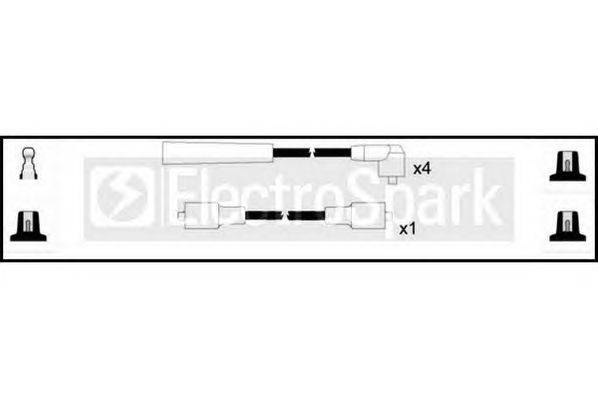 Комплект проводов зажигания STANDARD OEK270