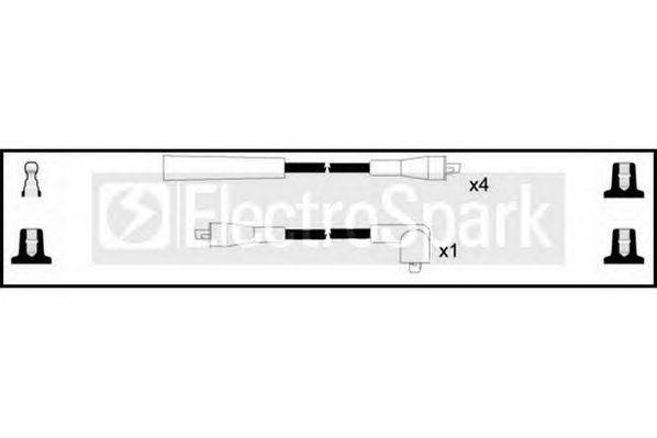 Комплект проводов зажигания STANDARD OEK928