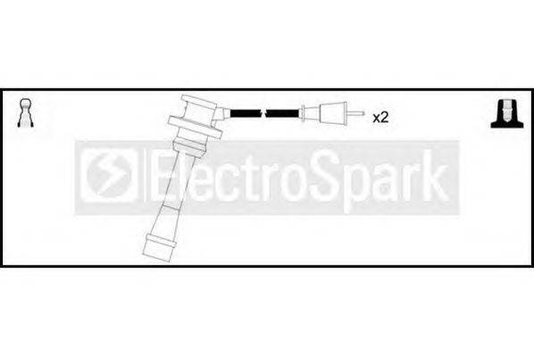 Комплект проводов зажигания STANDARD OEK812