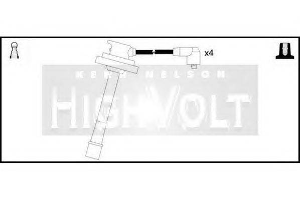 Комплект проводов зажигания STANDARD OEF133