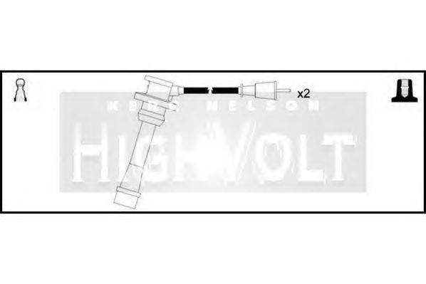Комплект проводов зажигания STANDARD OEF819