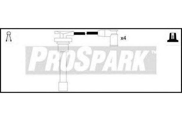 Комплект проводов зажигания STANDARD OES1136