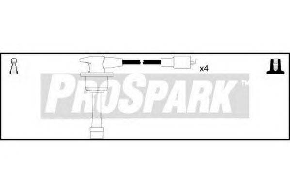 Комплект проводов зажигания STANDARD OES1150