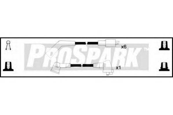 Комплект проводов зажигания STANDARD OES1183