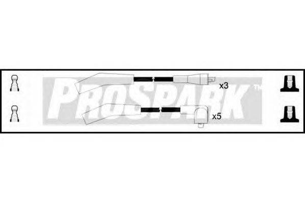 Комплект проводов зажигания STANDARD OES258