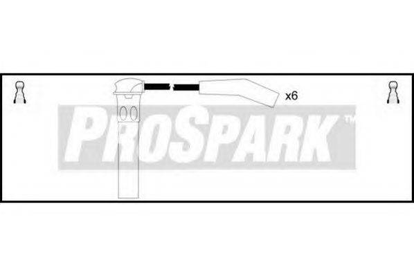 Комплект проводов зажигания STANDARD OES603