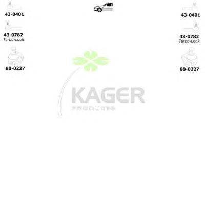 Подвеска колеса KAGER 800845