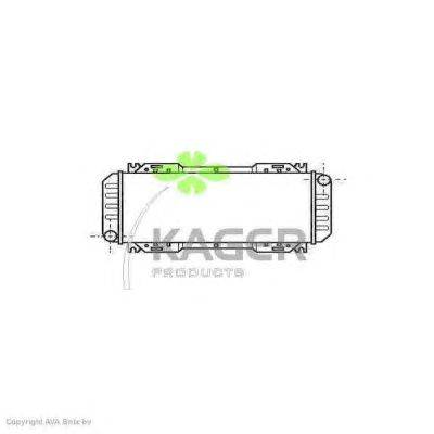 Радиатор, охлаждение двигателя KAGER 310314
