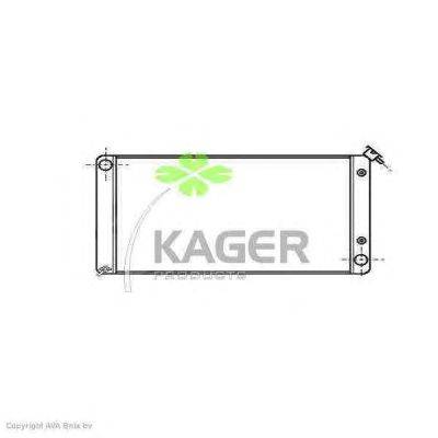 Радиатор, охлаждение двигателя KAGER 311721