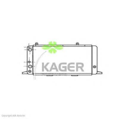 Радиатор, охлаждение двигателя KAGER 311756