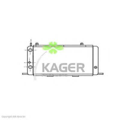 Радиатор, охлаждение двигателя KAGER 31-1759