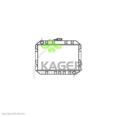 Радиатор, охлаждение двигателя KÜHLER SCHNEIDER 1822801