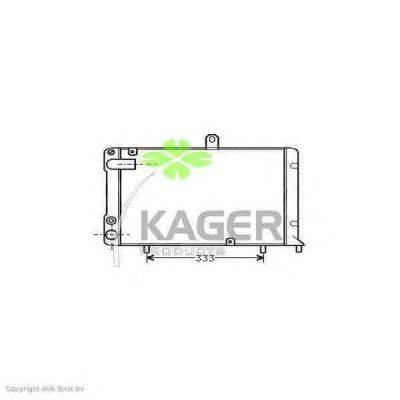 Радиатор, охлаждение двигателя KAGER 312153