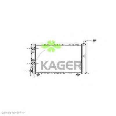 Радиатор, охлаждение двигателя KAGER 31-2155