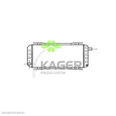 Радиатор, охлаждение двигателя KAGER 31-2258