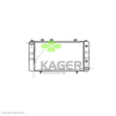 Радиатор, охлаждение двигателя KAGER 313038