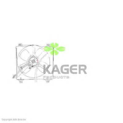 Вентилятор, охлаждение двигателя KAGER 322249